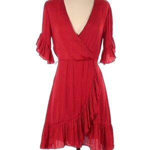 Oysho Red Mini Dress